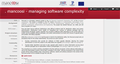 Desktop Screenshot of mancoosi.org